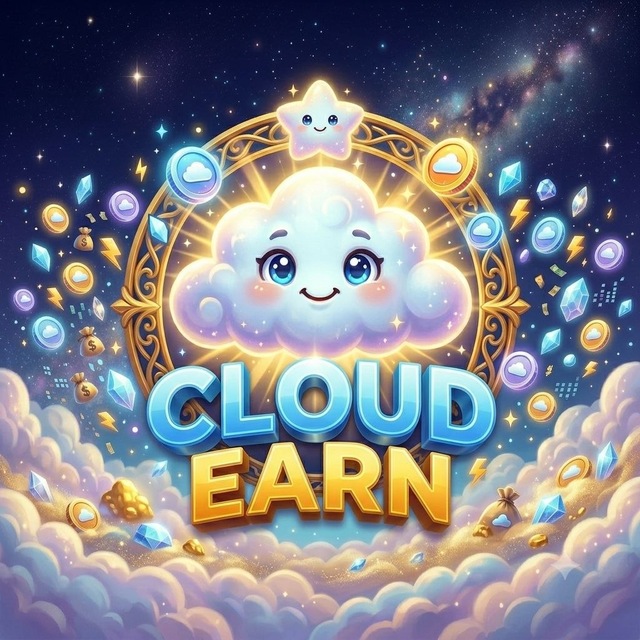 CloudEarnBot splash logo