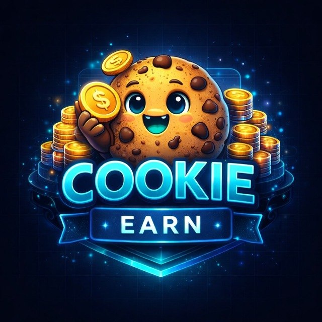 CookieEarnBot splash logo