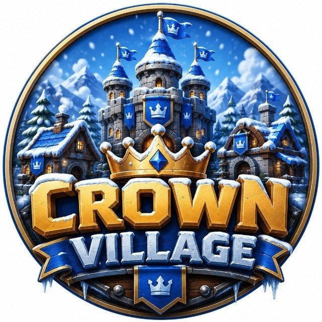 CrownVillage_bot splash logo