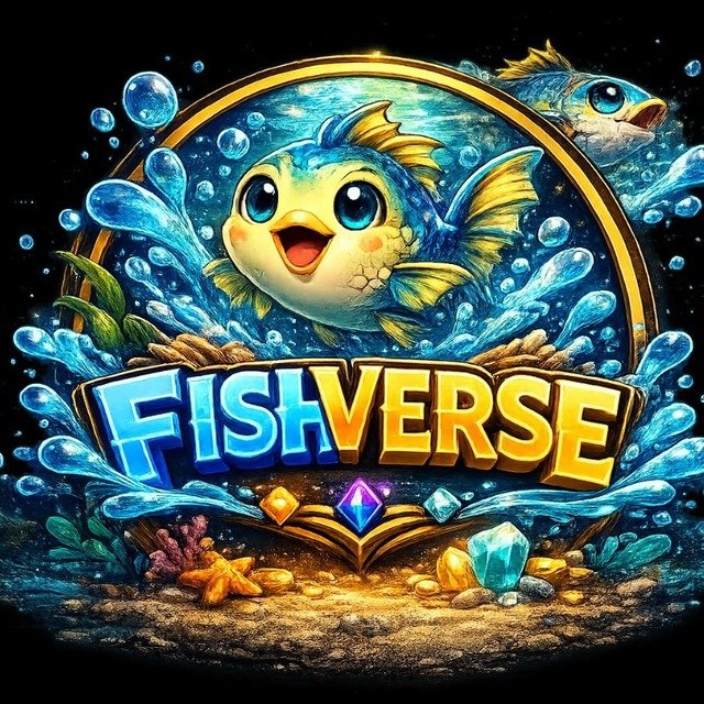 FishVerseRobot splash logo