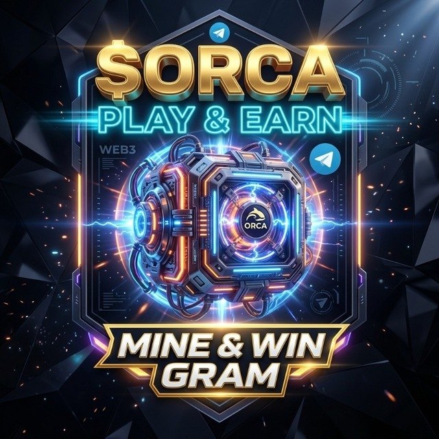 OrcaMineBot splash logo
