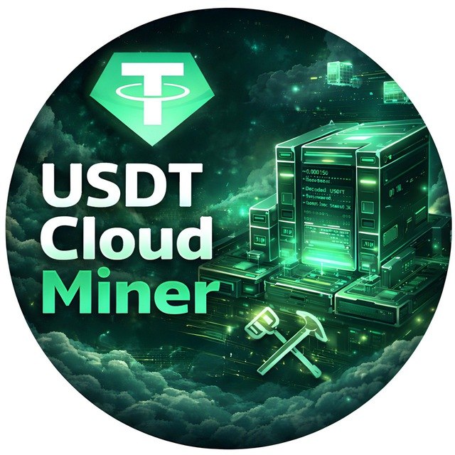 USDTcloudminer_bot splash logo